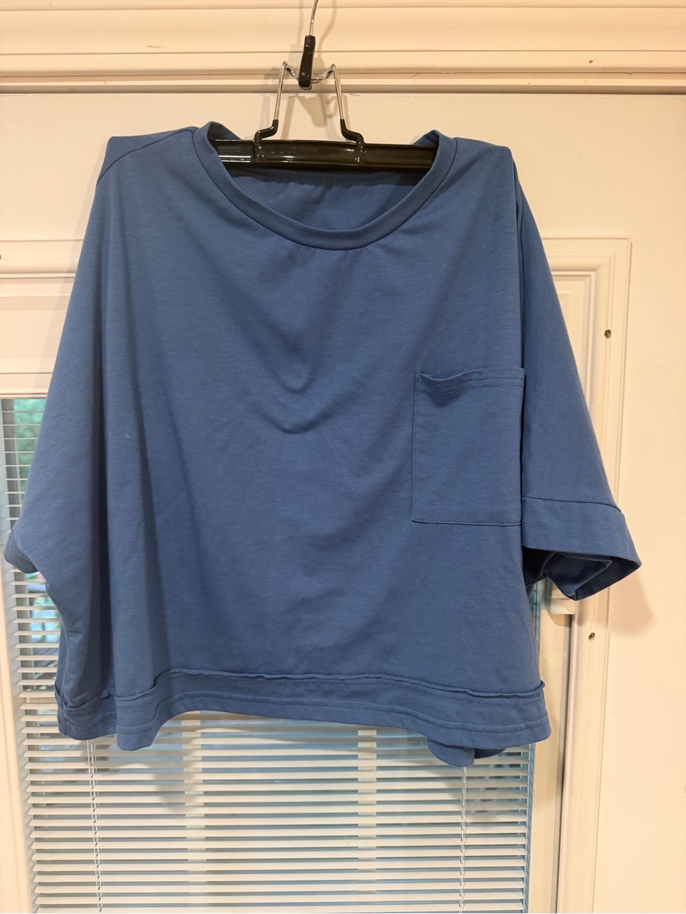 Amazon Short Sleeve Pocket Tee in Blue